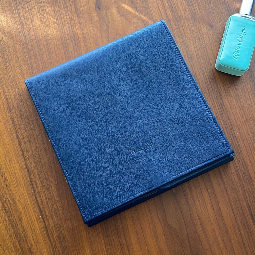 Bvlgari Jewelry/necklace holder pouch.